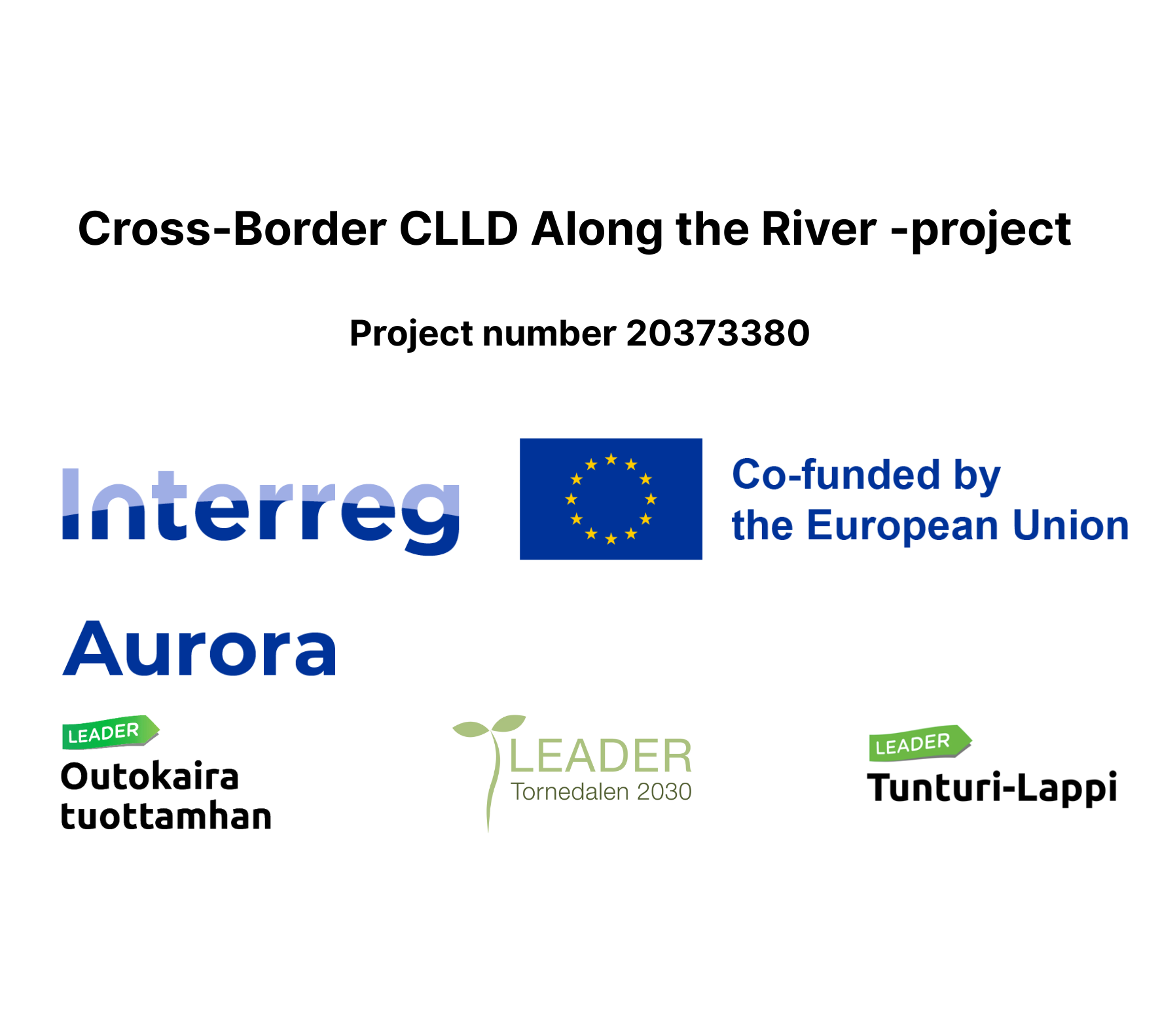 All Logos Cross-Border CLLD Along the River